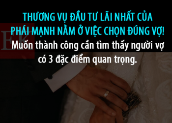 Khoản đầu tư lãi nhất trong cuộc đời người đàn ông là gì ?
